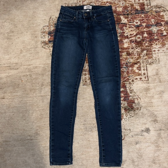WOMENS PAIGE VERDUGO ULTRA SKINNY JEANS SIZE 25 - Picture 6 of 10